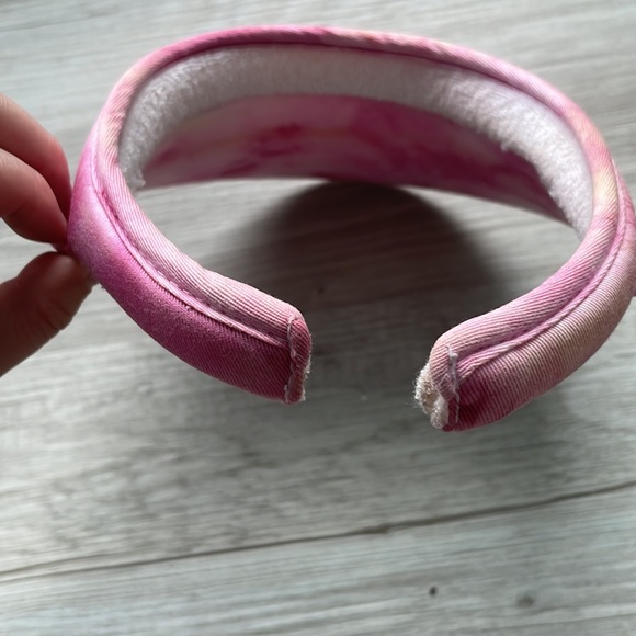 Pink Tie dye visor hat - Picture 2 of 5